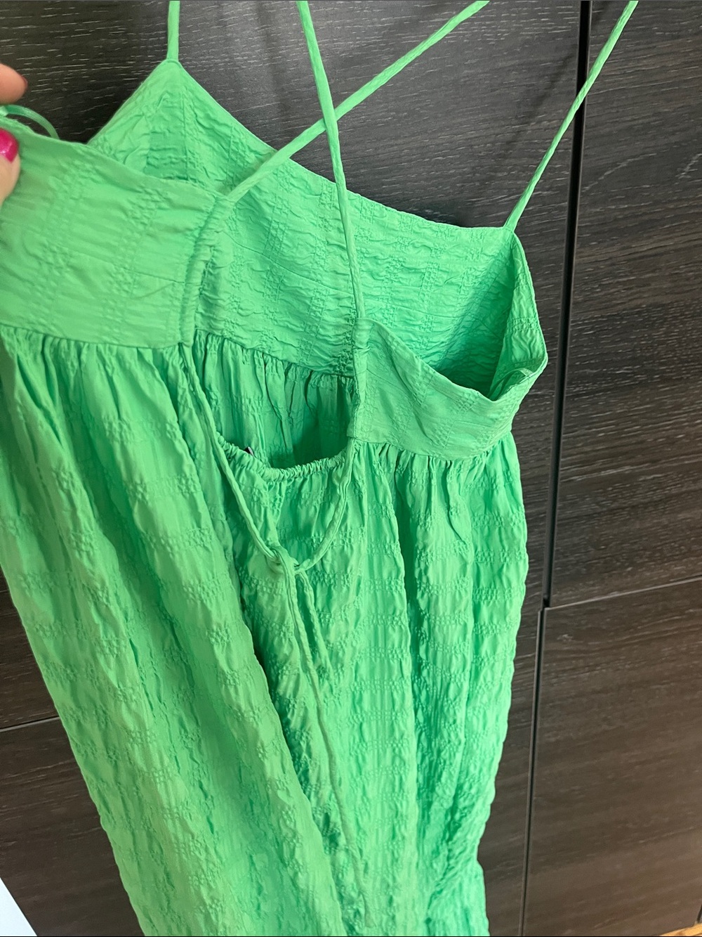 Zara Green Sundress - Picture 4 of 7